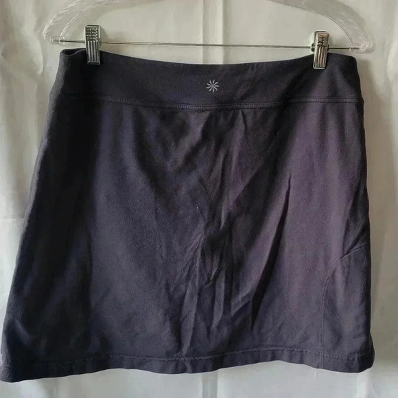 SIZE LG Athleta  Sweet Sport Skort Skirt with shorts GRAY Pull On - Picture 1 of 10
